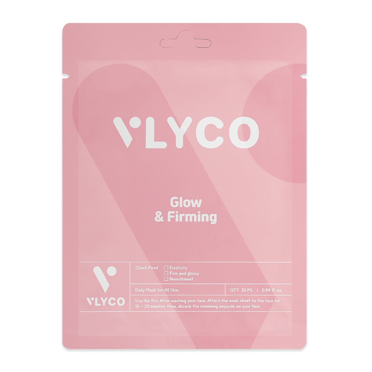 Collagen Face Sheet Mask by VLYCO - Korean Skincare.